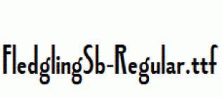 FledglingSb-Regular.ttf