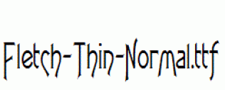 Fletch-Thin-Normal.ttf