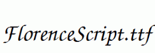 FlorenceScript.ttf