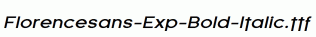 Florencesans-Exp-Bold-Italic.ttf