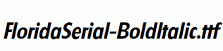FloridaSerial-BoldItalic.ttf