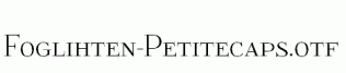 Foglihten-Petitecaps.otf