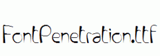 FontPenetration.ttf
