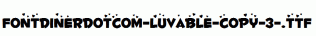 Fontdinerdotcom-Luvable-copy-3-.ttf