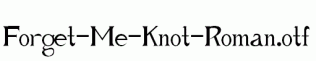 Forget-Me-Knot-Roman.otf
