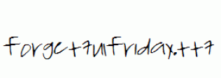 ForgetfulFriday.ttf