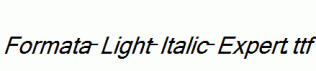 Formata-Light-Italic-Expert.ttf