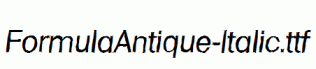 FormulaAntique-Italic.ttf
