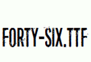 Forty-six.ttf