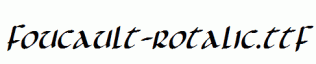 Foucault-Rotalic.ttf
