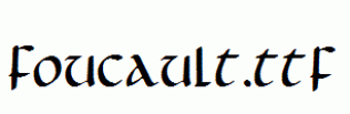 Foucault.ttf