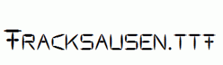 Fracksausen.ttf