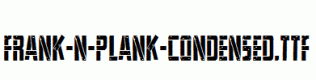 Frank-n-Plank-Condensed.ttf
