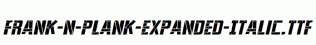 Frank-n-Plank-Expanded-Italic.ttf