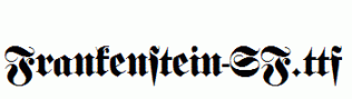 Frankenstein-SF.ttf