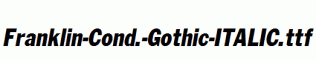 Franklin-Cond.-Gothic-ITALIC.ttf