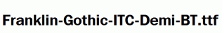 Franklin-Gothic-ITC-Demi-BT.ttf