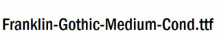 Franklin-Gothic-Medium-Cond.ttf