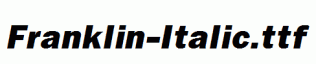 Franklin-Italic.ttf
