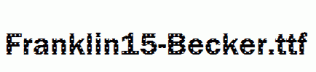Franklin15-Becker.ttf