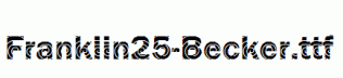 Franklin25-Becker.ttf
