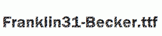 Franklin31-Becker.ttf