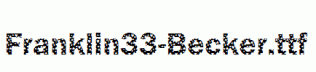 Franklin33-Becker.ttf