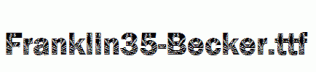 Franklin35-Becker.ttf