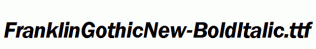 FranklinGothicNew-BoldItalic.ttf