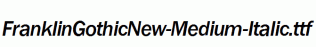 FranklinGothicNew-Medium-Italic.ttf