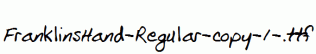 FranklinsHand-Regular-copy-1-.ttf