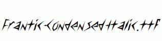 Frantic-Condensed-Italic.ttf