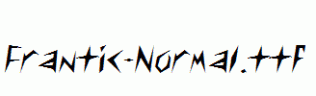 Frantic-Normal.ttf