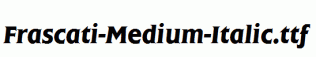 Frascati-Medium-Italic.ttf