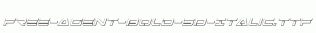 Free-Agent-Bold-3D-Italic.ttf