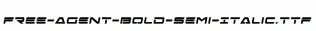Free-Agent-Bold-Semi-Italic.ttf
