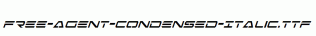 Free-Agent-Condensed-Italic.ttf