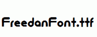 FreedanFont.ttf