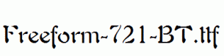 Freeform-721-BT.ttf