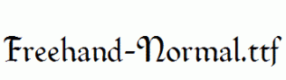 Freehand-Normal.ttf