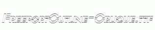 FreeportOutline-Oblique.ttf