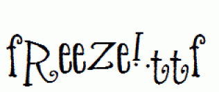 Freeze!.ttf