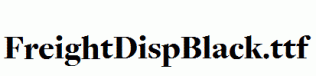 FreightDispBlack.ttf