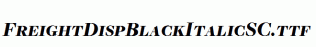 FreightDispBlackItalicSC.ttf