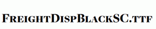 FreightDispBlackSC.ttf