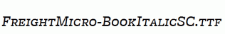 FreightMicro-BookItalicSC.ttf