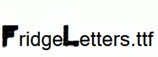 FridgeLetters.ttf