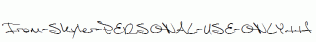 From-Skyler-PERSONAL-USE-ONLY.ttf