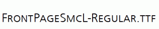 FrontPageSmcL-Regular.ttf