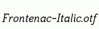 Frontenac-Italic.otf